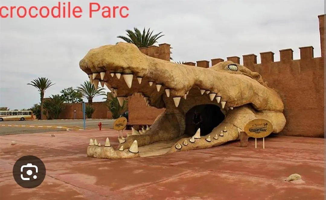 Maison Pres Plus Grand Bazar D'Afrique Souk El Had Agadir Apartament